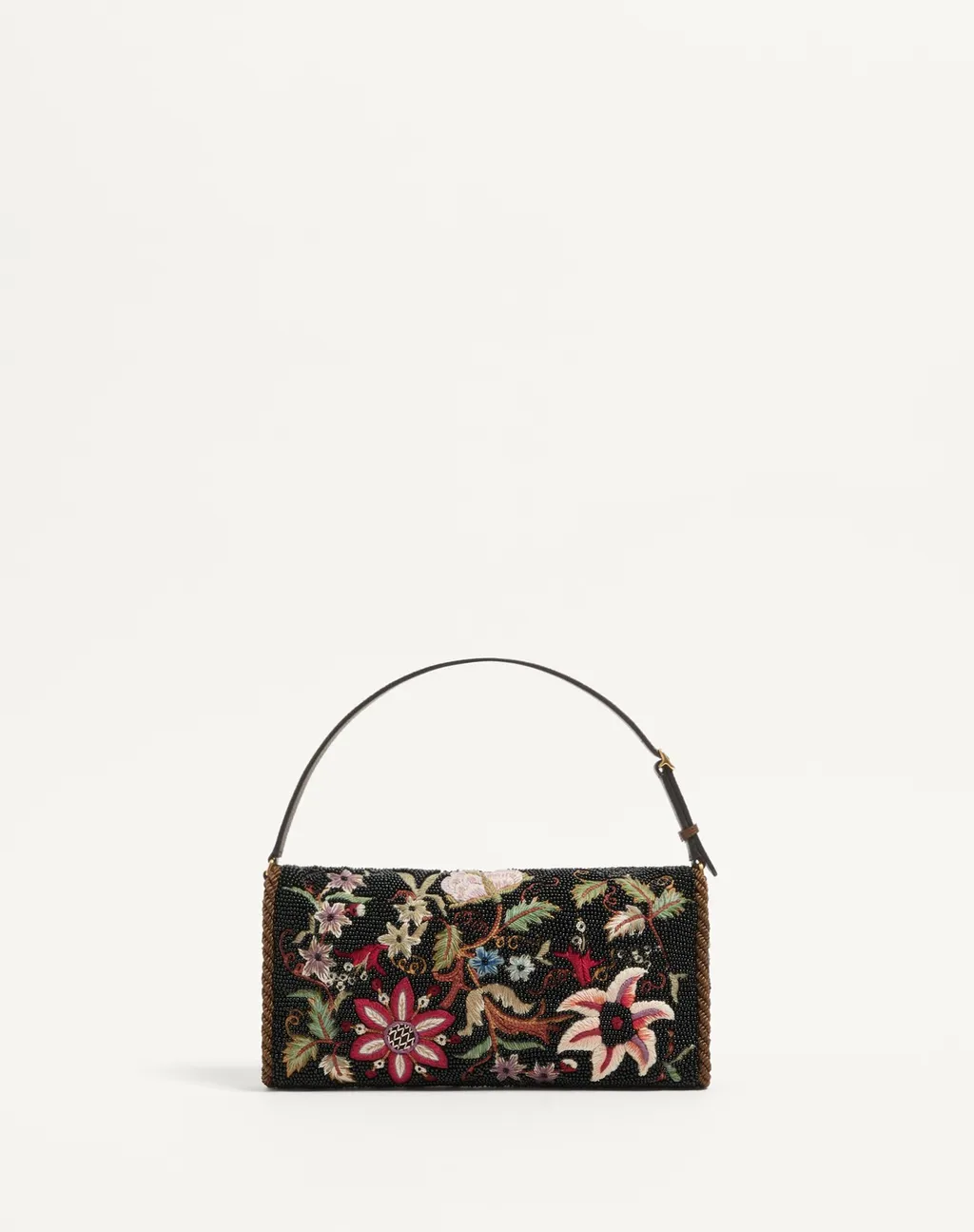 Devain Embroidered Small Shoulder Bag