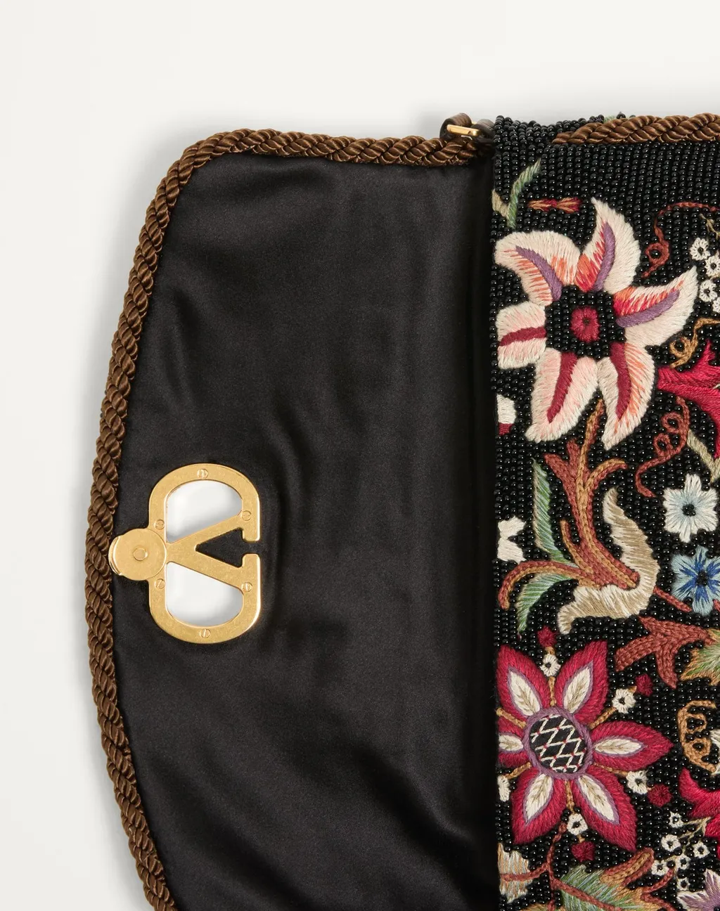Devain Embroidered Small Shoulder Bag