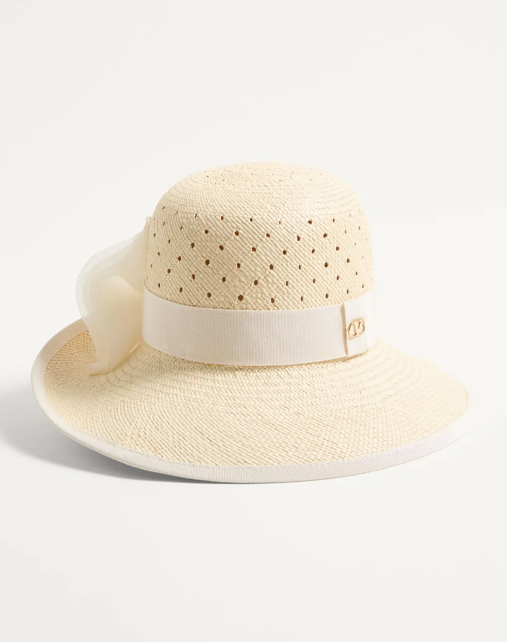 Vlogo Signature Curved Wide Brim Hat
