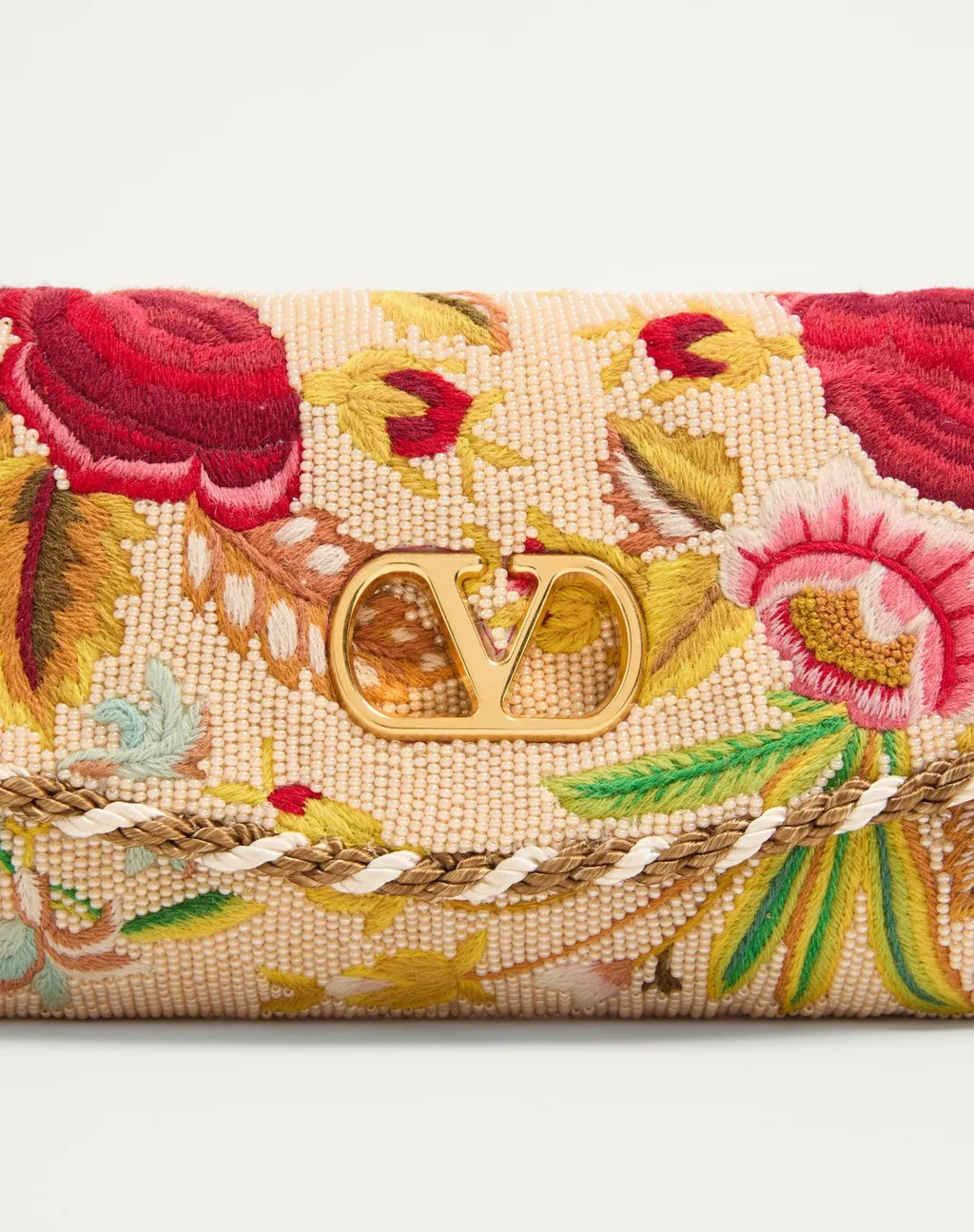 Vain Soft Embroidered Small Shoulder Bag