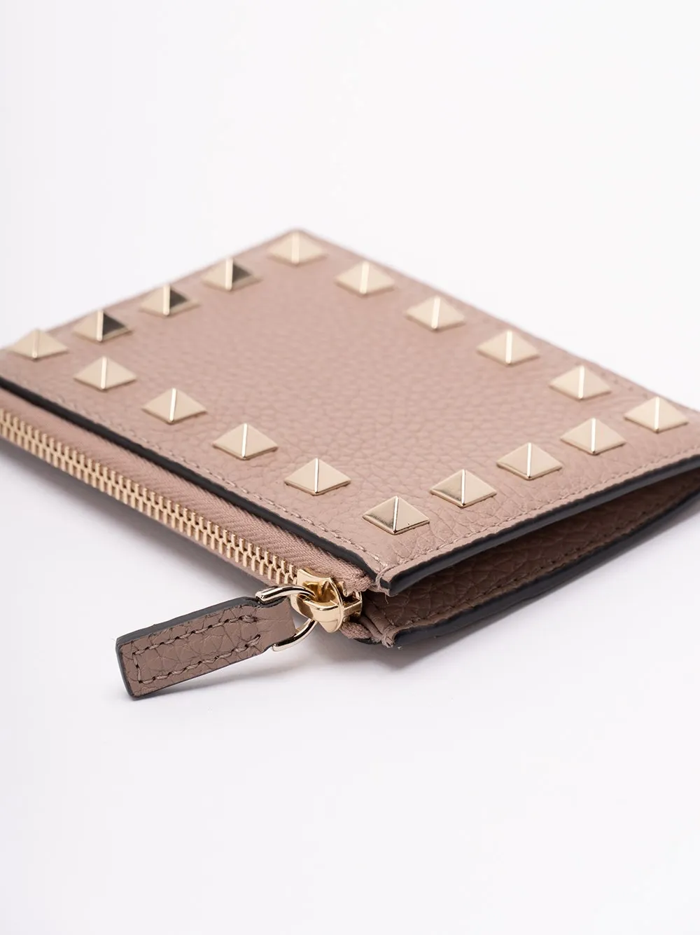 Garavani Rockstud Zip-Up Wallet