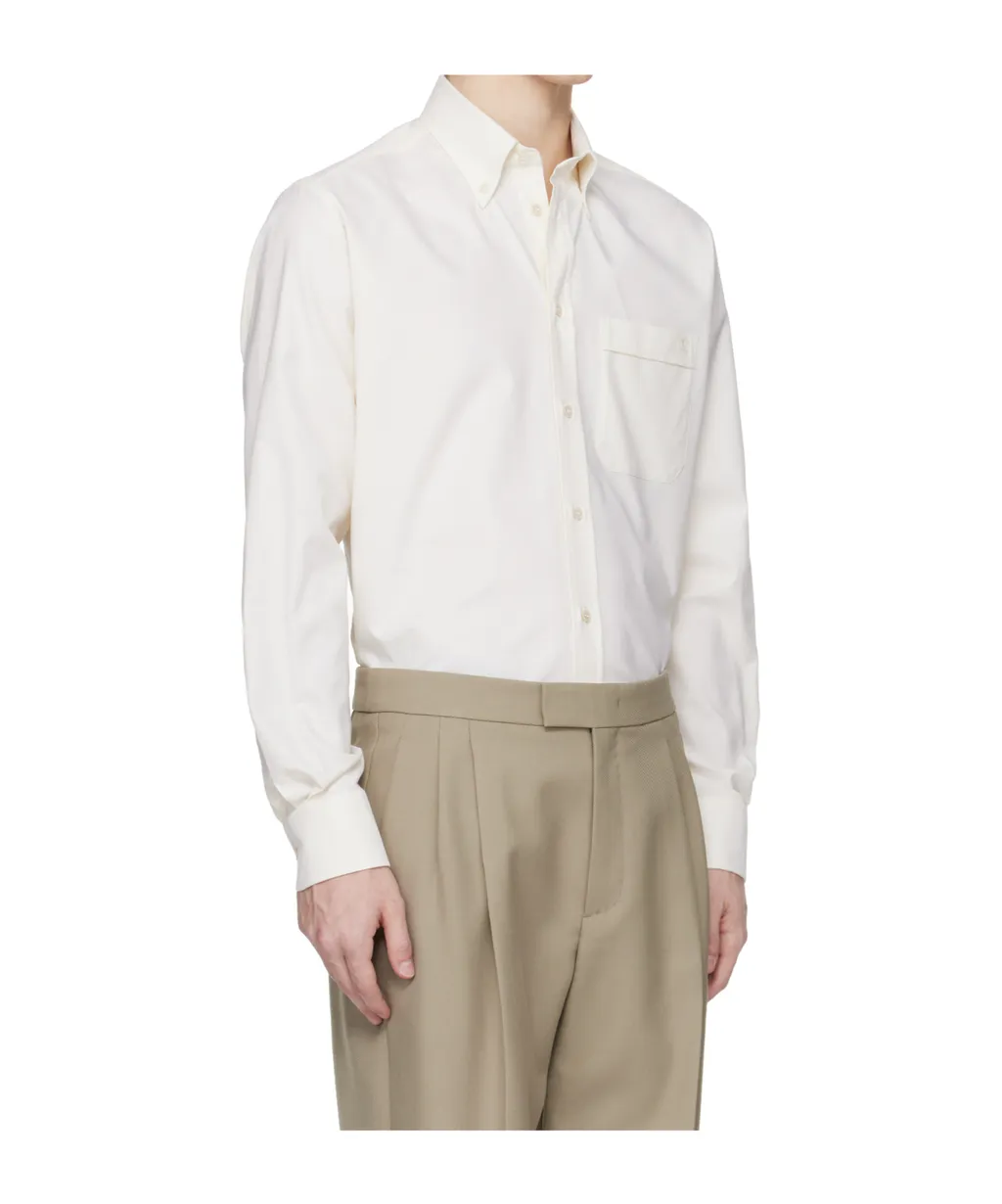 Lapel Long Sleeve Shirt
