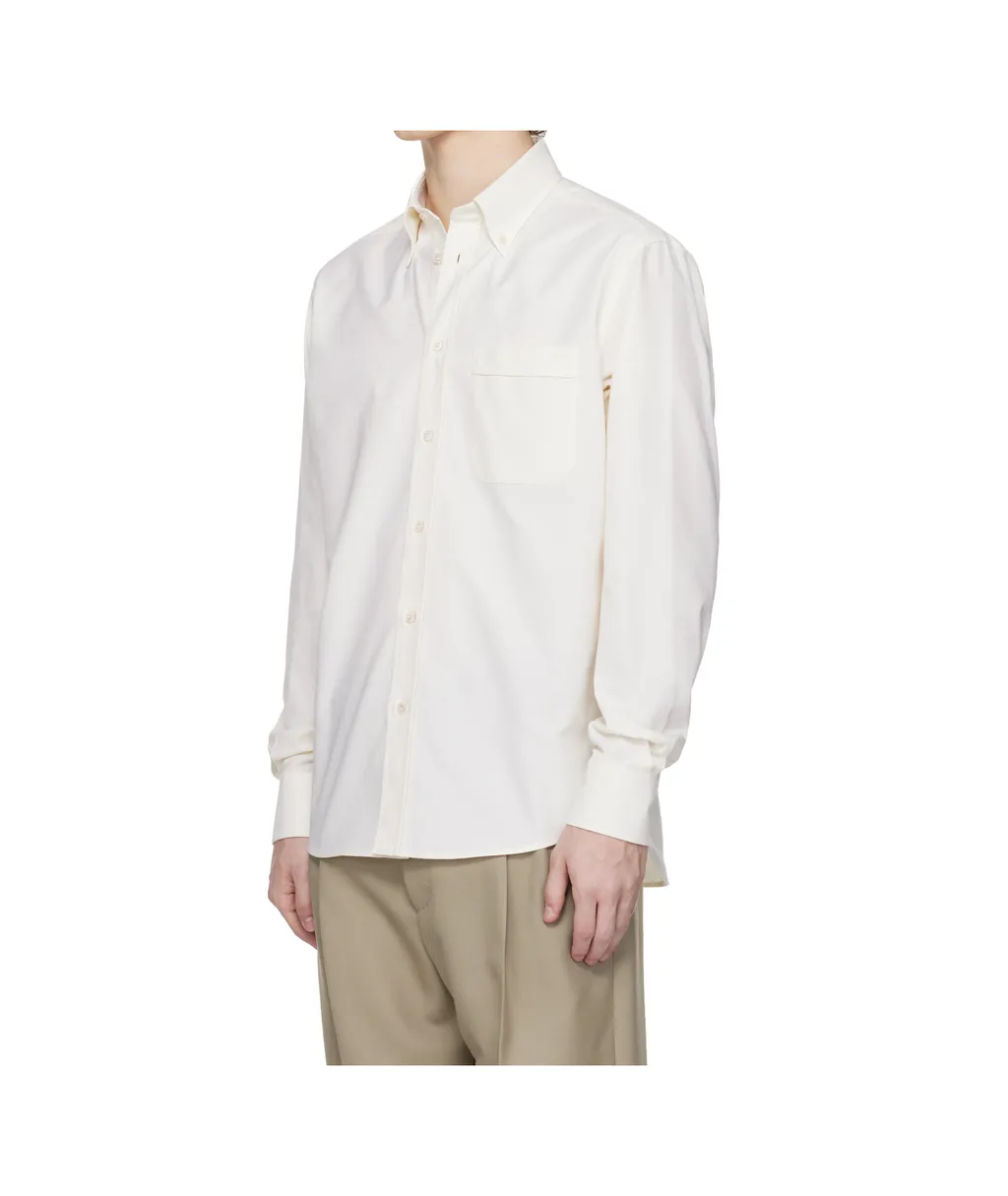 Lapel Long Sleeve Shirt