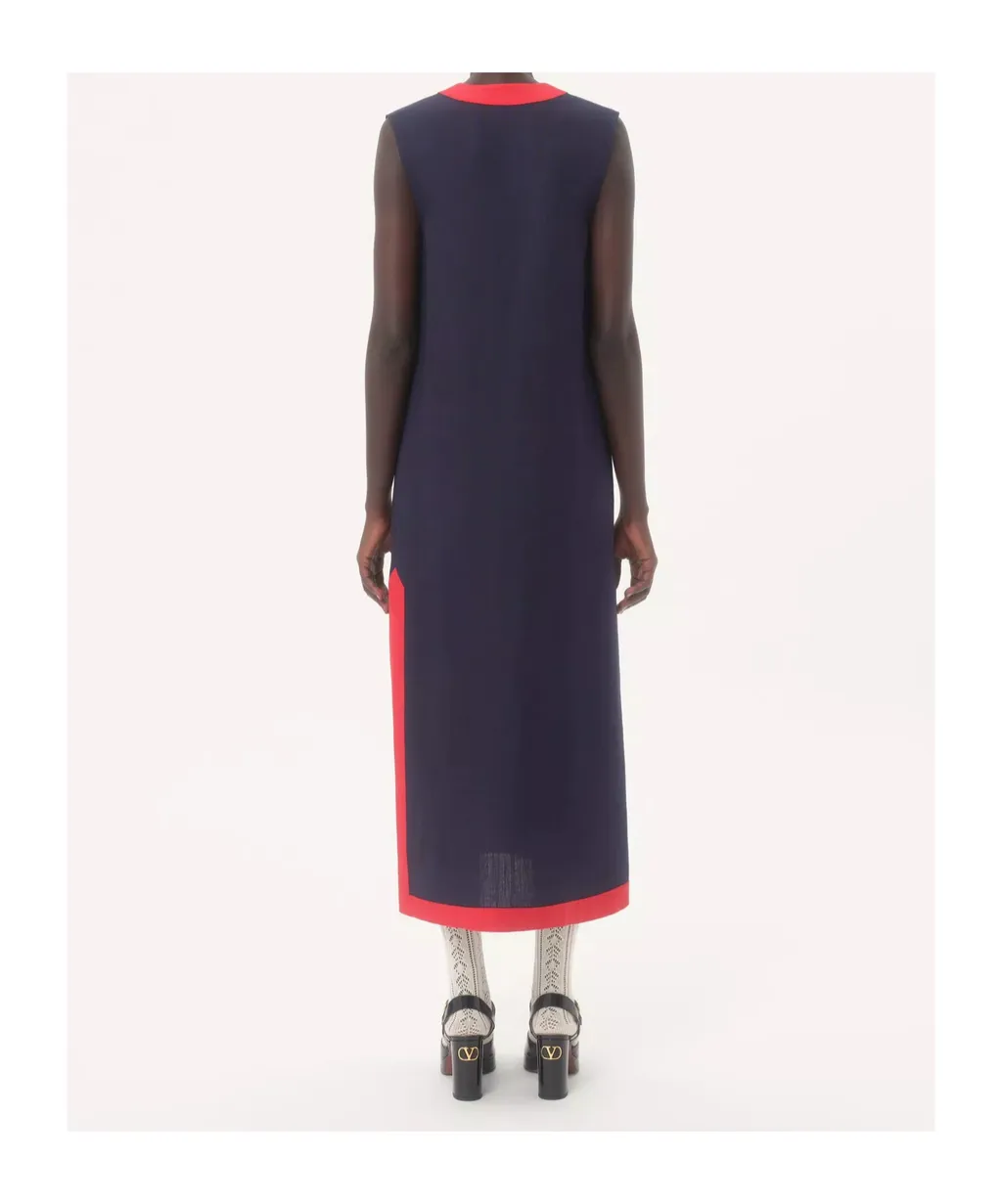 Viscose Linen Midi Dress