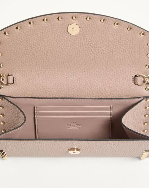 Rockstud Foldover Top Wallet