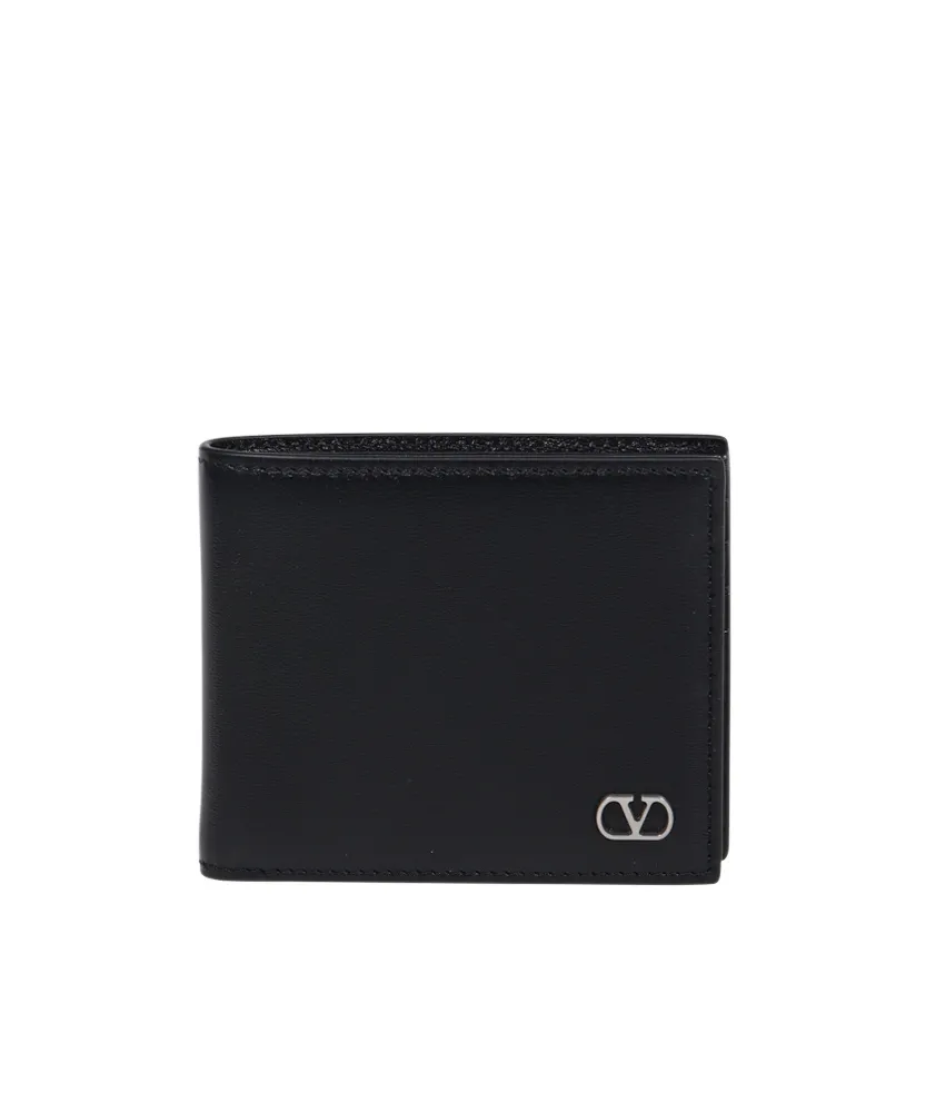 Logo Plaque Bi-Fold Wallet