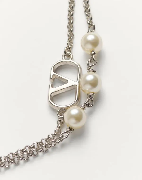 Vlogo Signature Embellished Bracelet