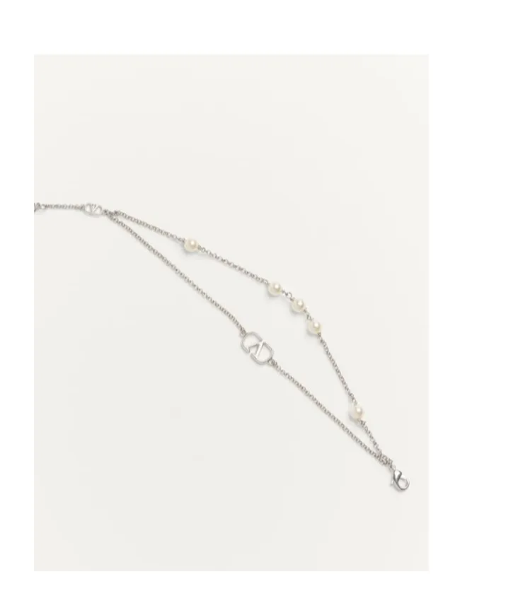 Vlogo Signature Embellished Bracelet