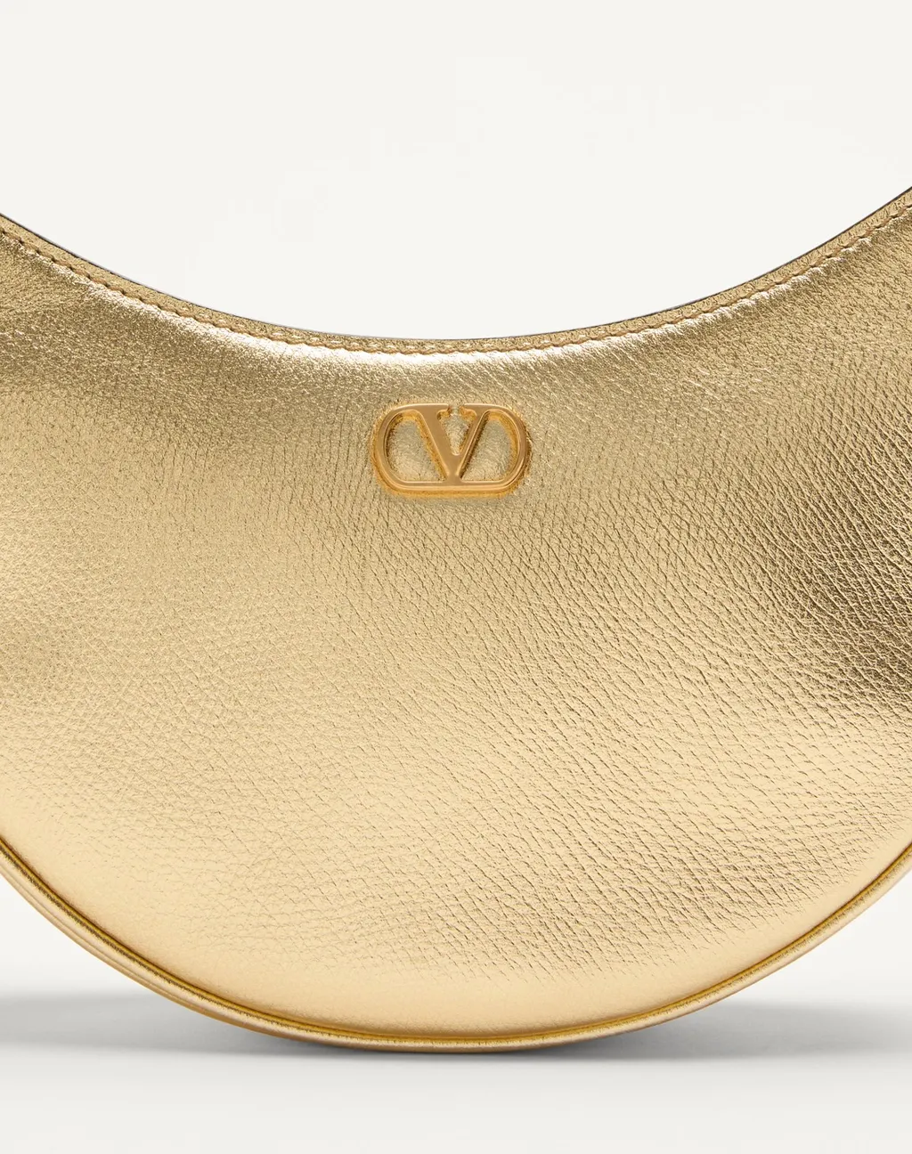 Vlogo Signature Zip-Up Mini Hobo Bag