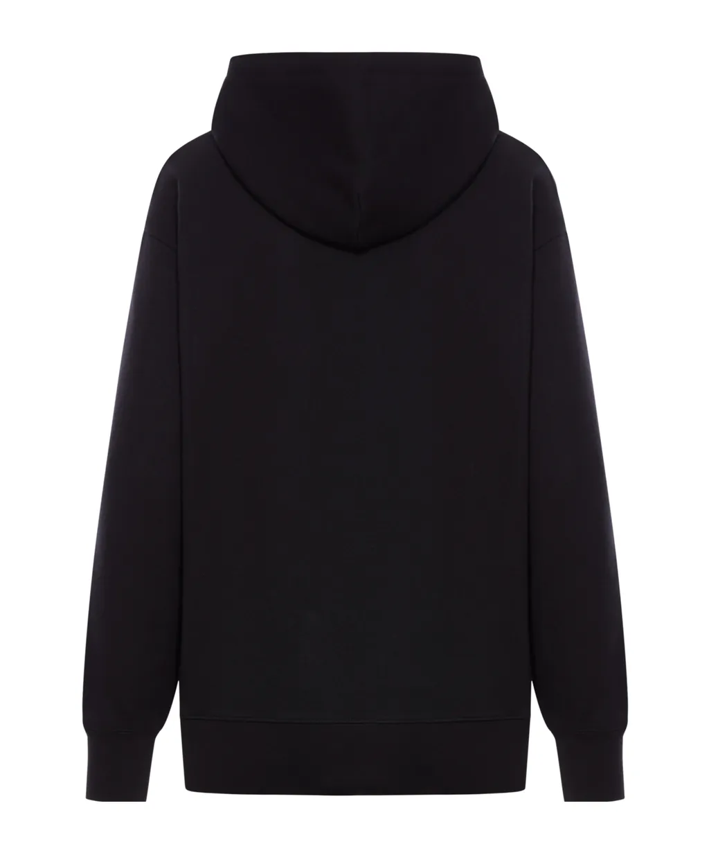 Chez Valentino Oversized Drawstring Hoodie