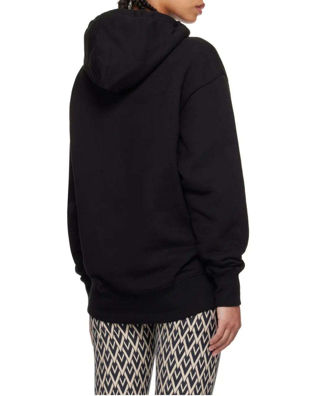 Chez Valentino Oversized Drawstring Hoodie