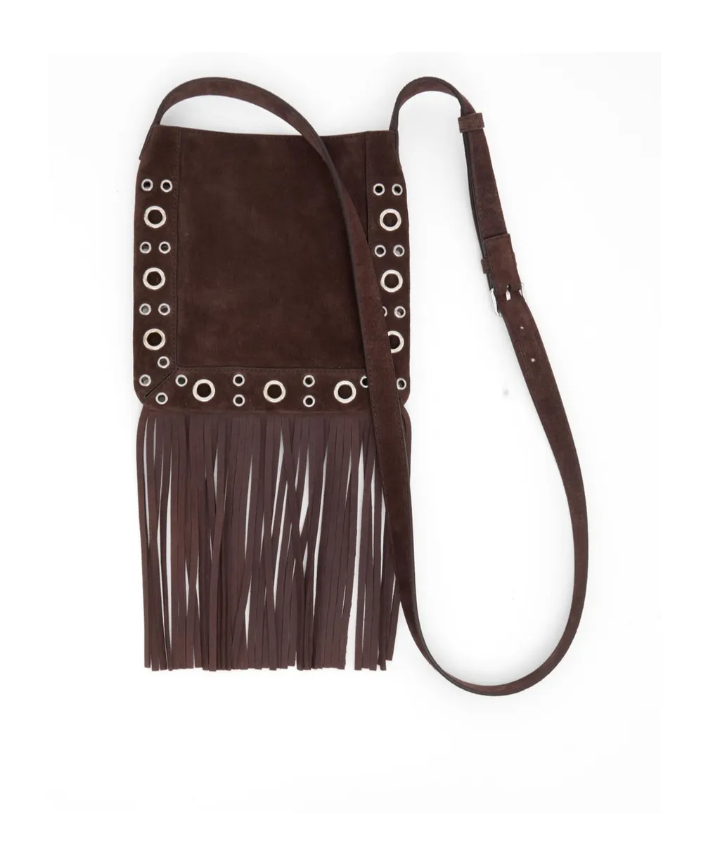 NellcÔTe Fringed Edge Shoulder Bag