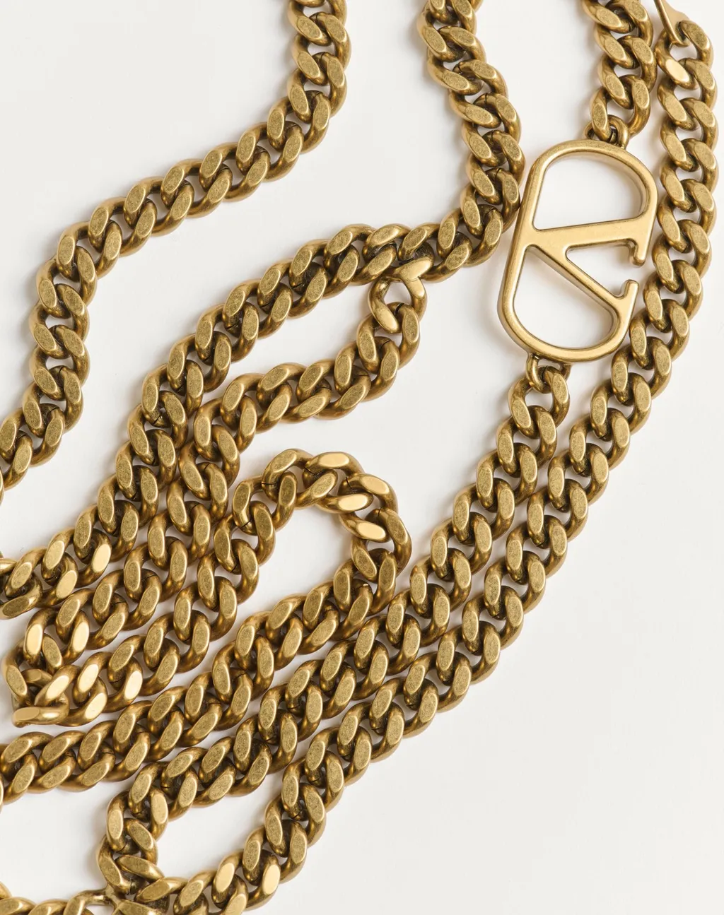 Vlogo Signature Chain Belt