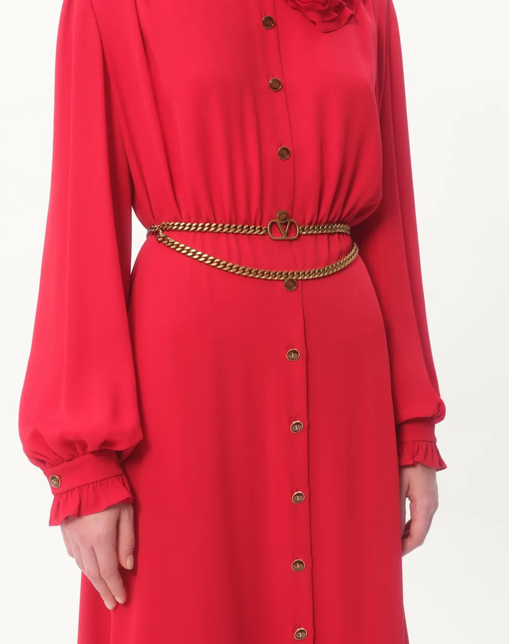 Vlogo Signature Chain Belt