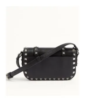 Rockstud Foldover Top Phone Bag
