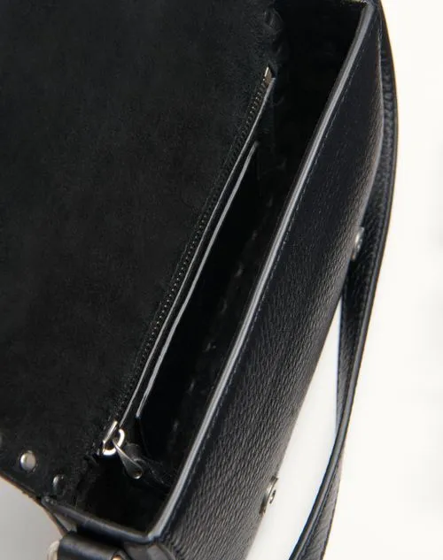 Rockstud Foldover Top Phone Bag