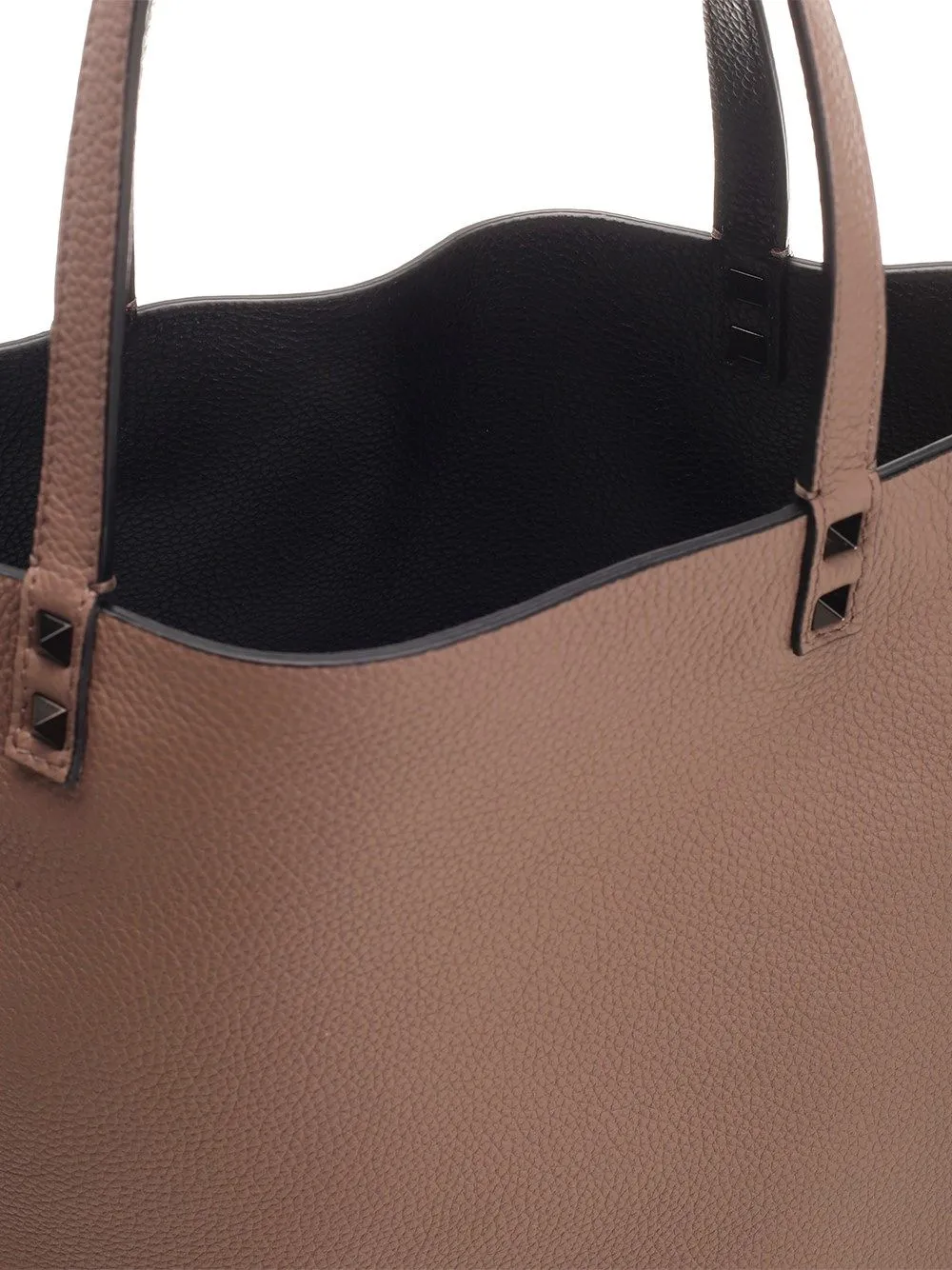 Rockstud Open Top Small Tote Bag