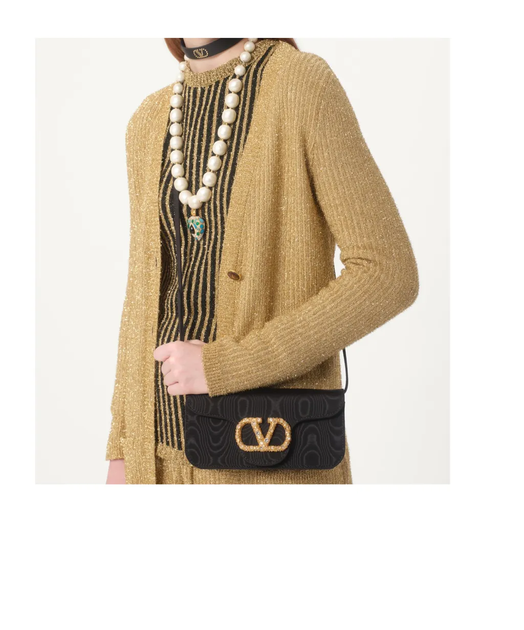 Locò Vlogo Signature Foldover Top Clutch Bag