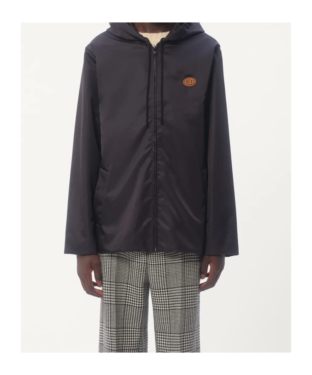 Zip-Up Drawstring Jacket