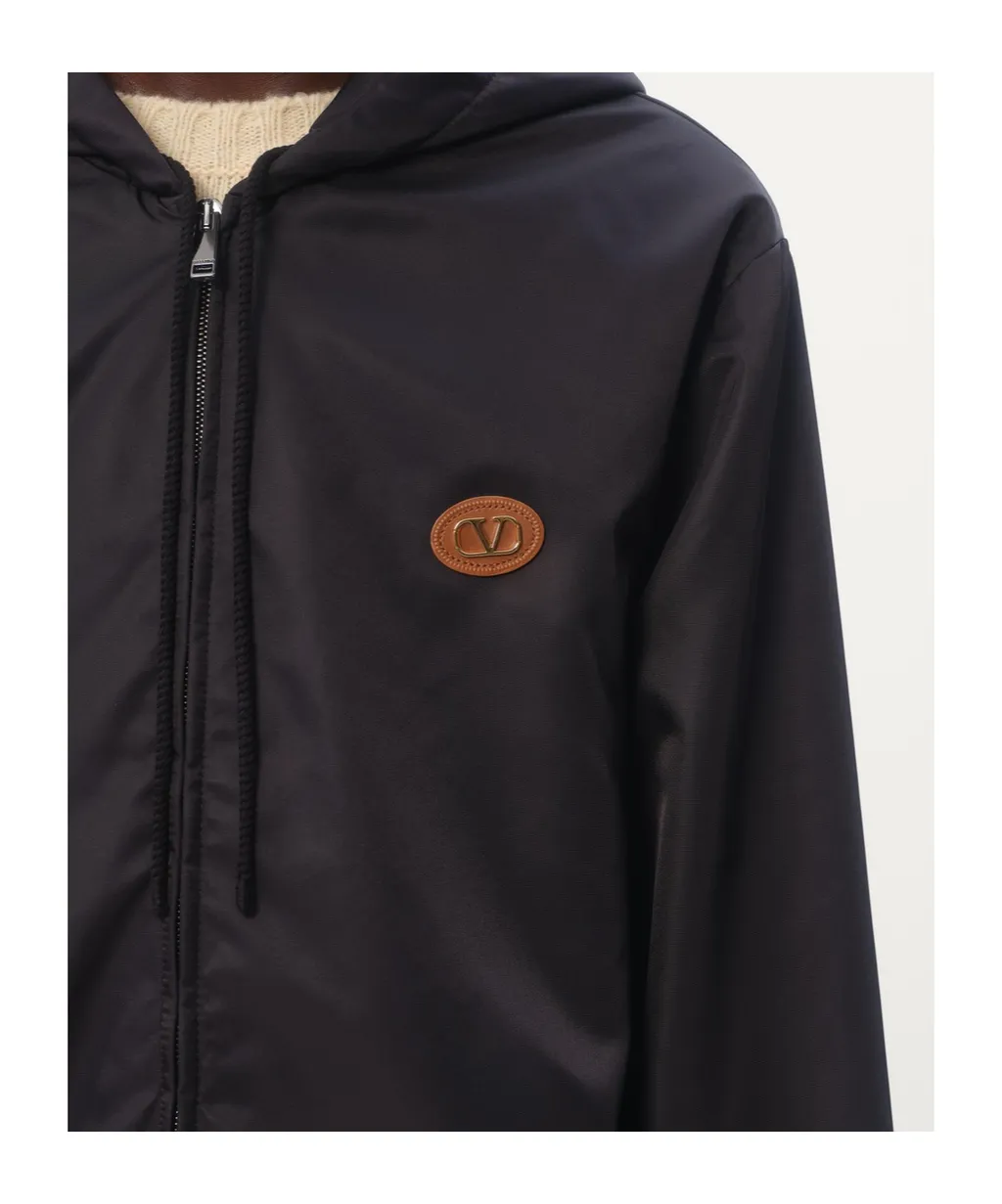 Zip-Up Drawstring Jacket
