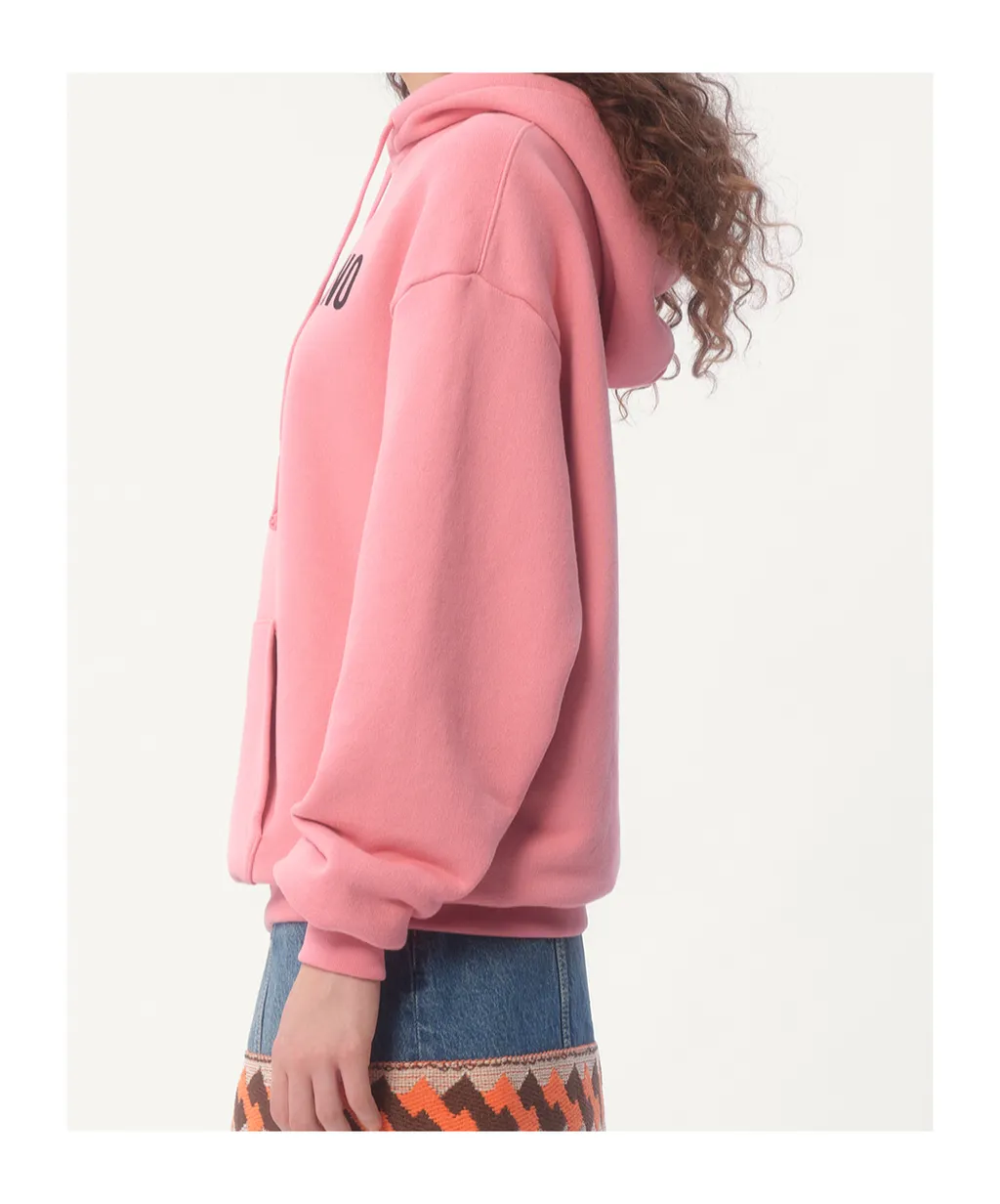 Logo Printed Drawstring Hoodie