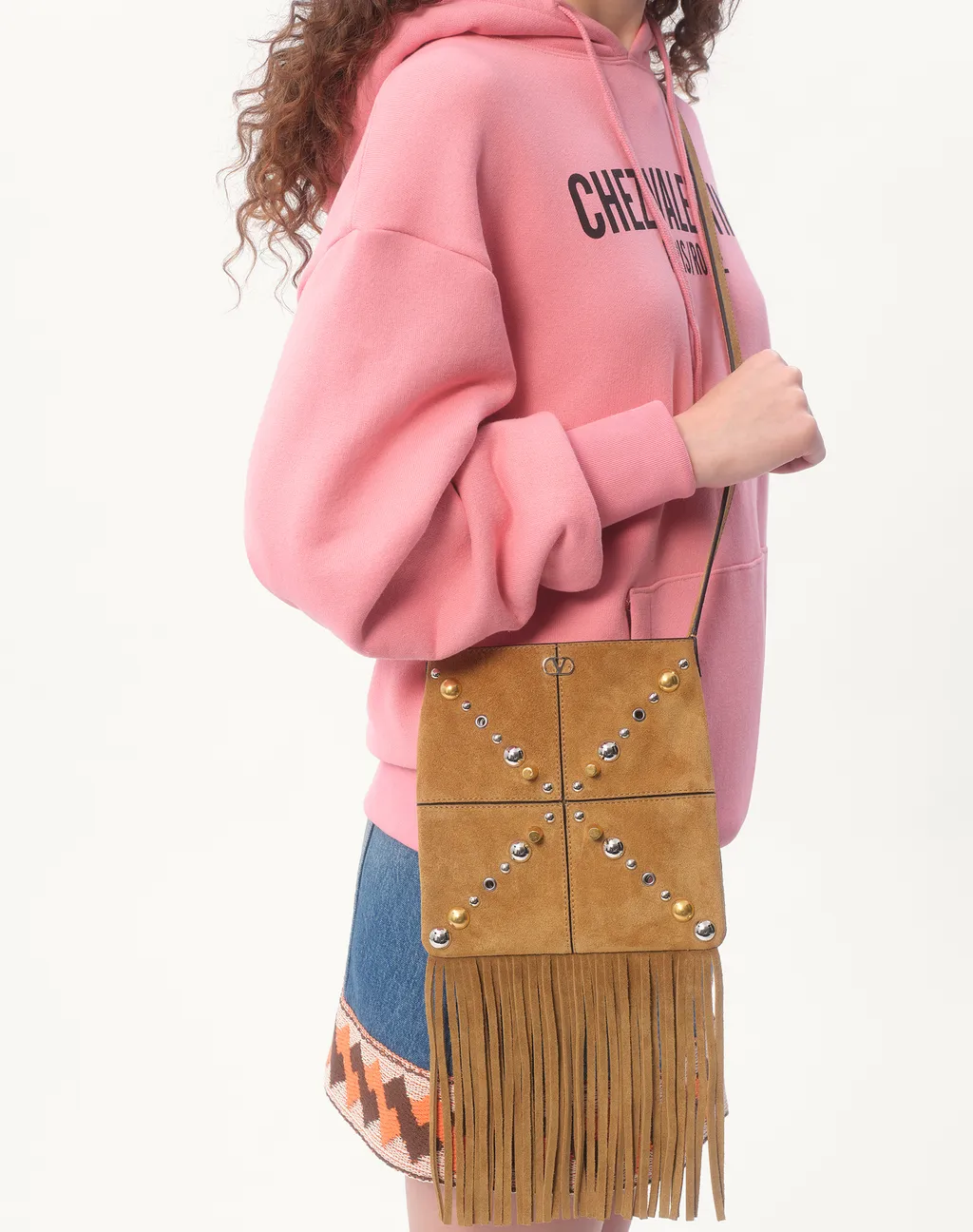 Logo Printed Drawstring Hoodie
