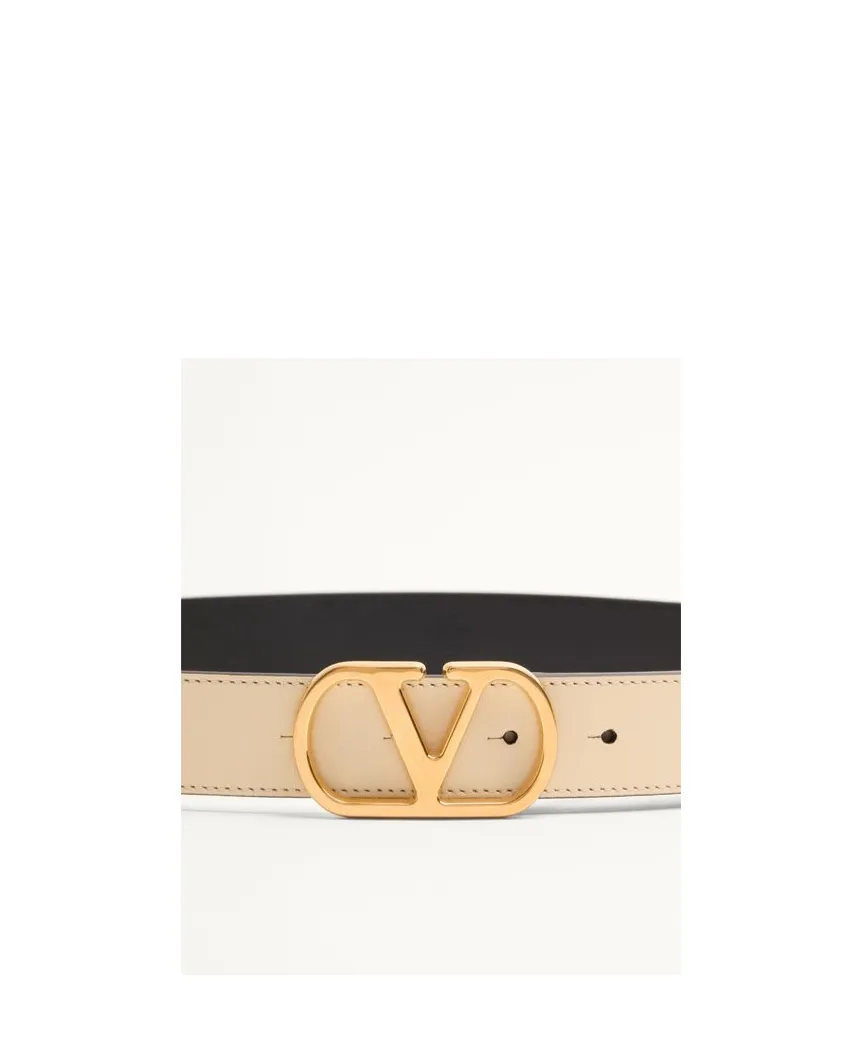 Vlogo Signature Buckled Belt