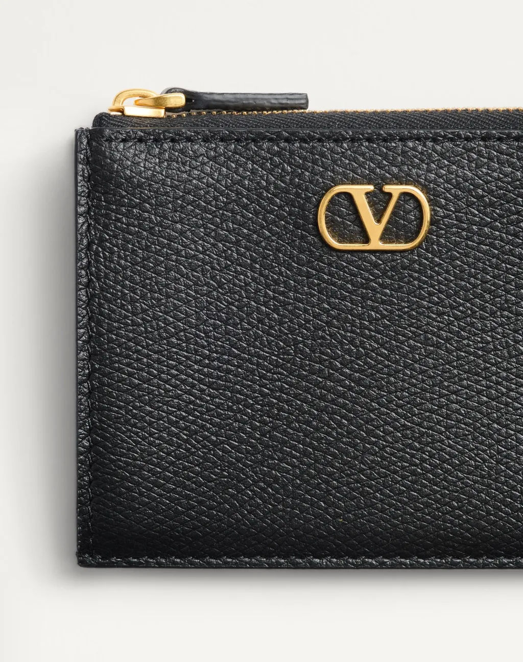 Vlogo Detail Zipped Cardholder