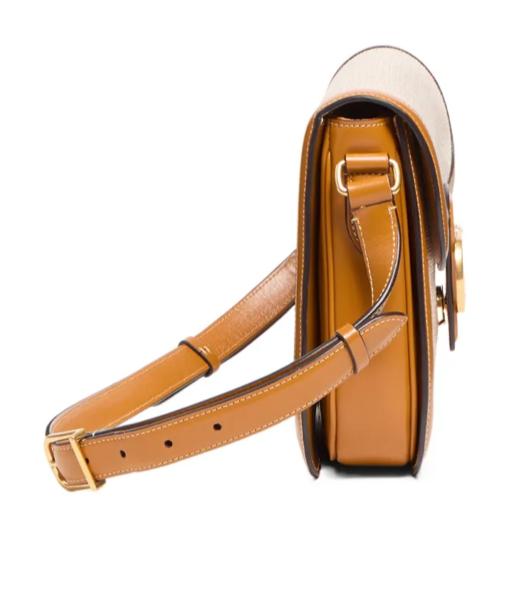 Vlogo Signature Foldover Top Shoulder Bag