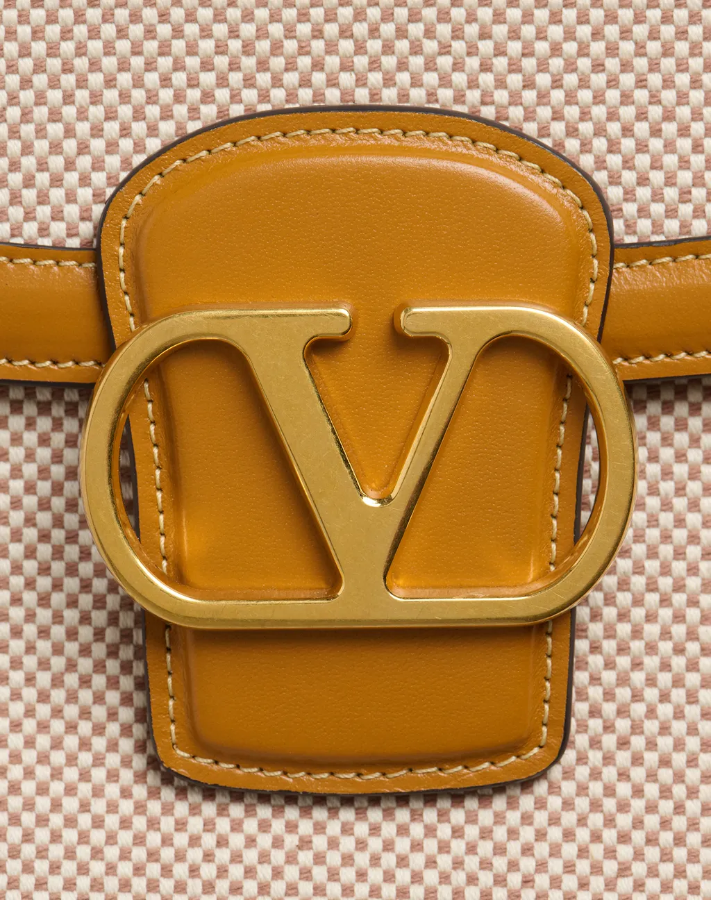 Vlogo Signature Foldover Top Shoulder Bag