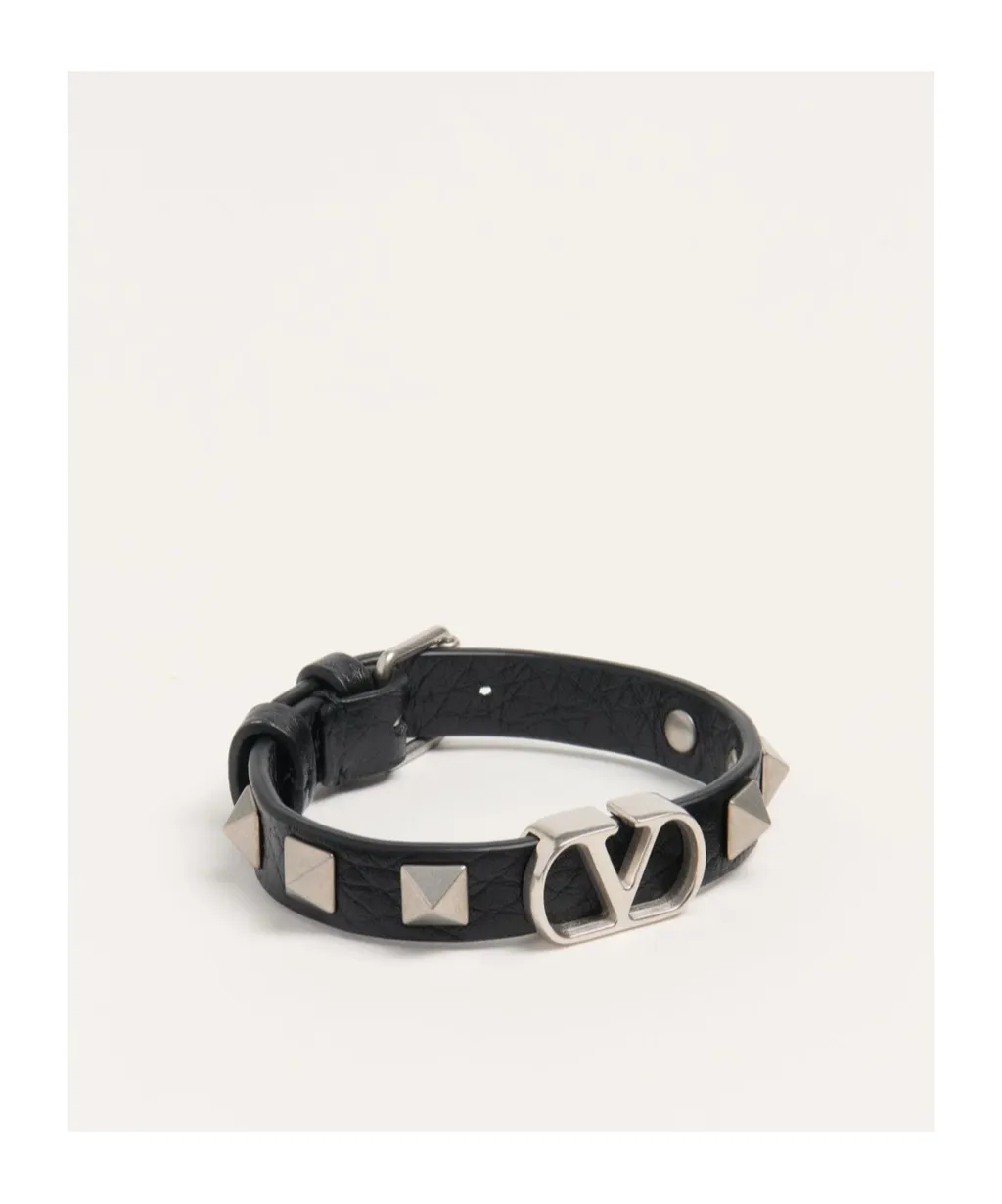 Vlogo Signature Buckled Bracelet