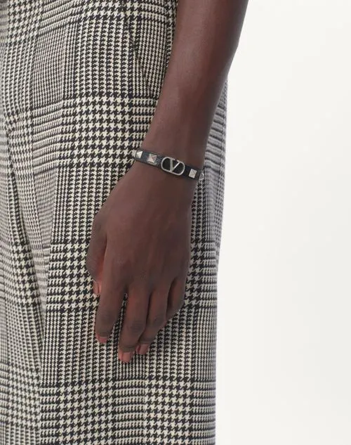 Vlogo Signature Buckled Bracelet