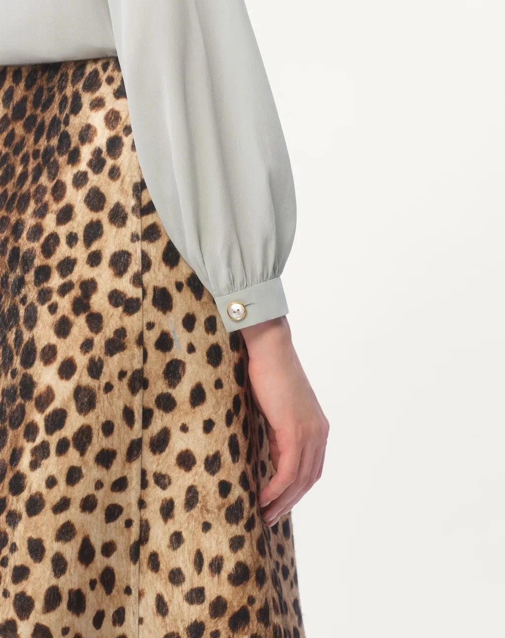 Ruffled Straight Hem Shirt