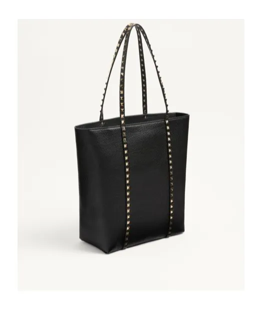 Rockstud Top Handle Bag