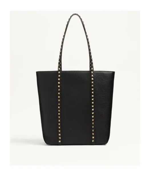 Rockstud Top Handle Bag
