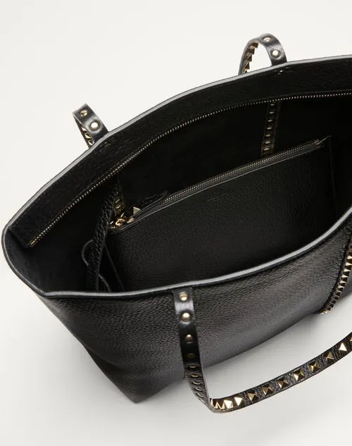 Rockstud Top Handle Bag