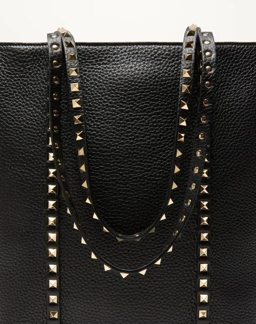 Rockstud Top Handle Bag