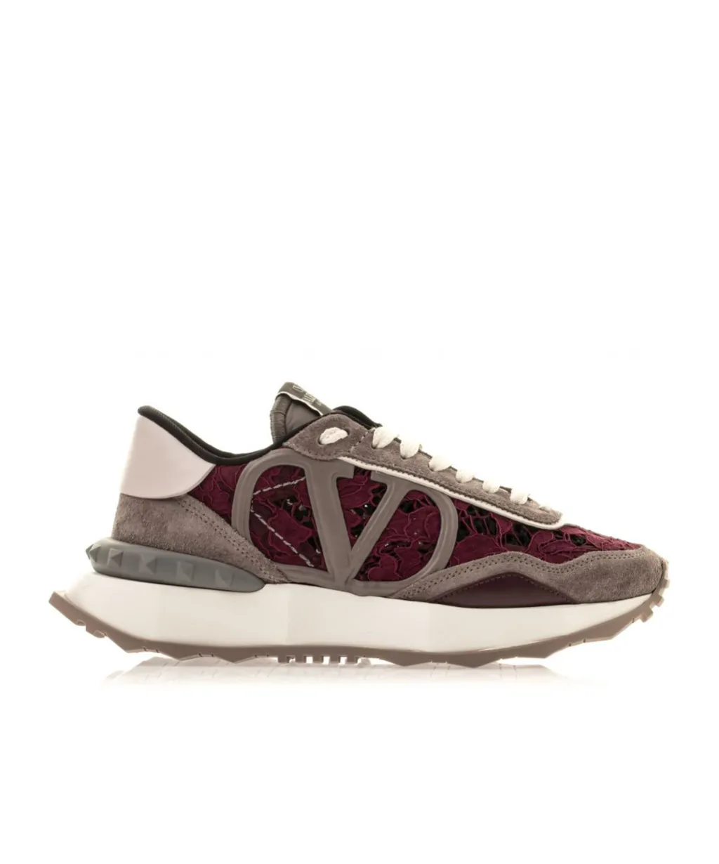 Low-Cut Lace-Up Sneakers