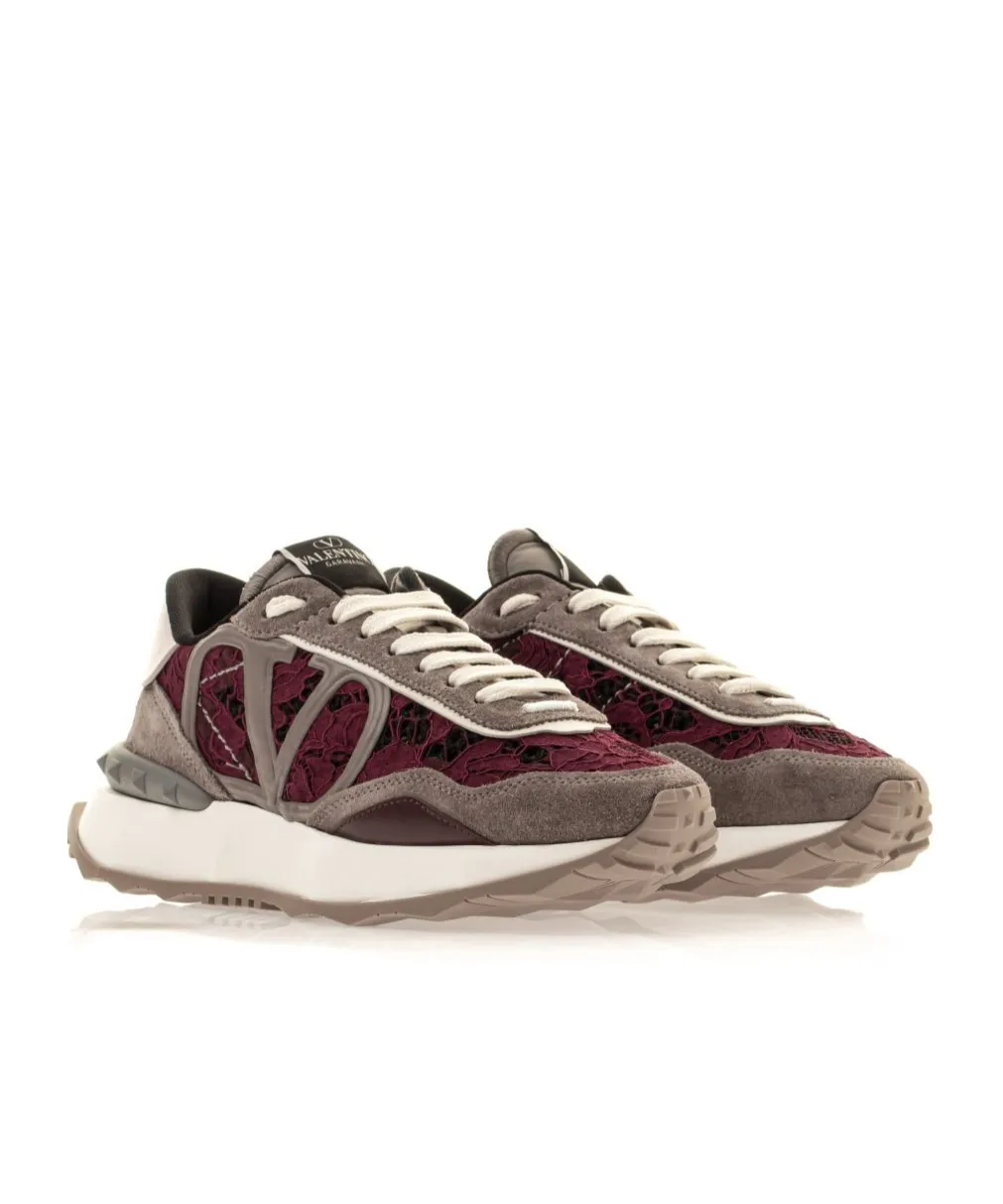 Low-Cut Lace-Up Sneakers