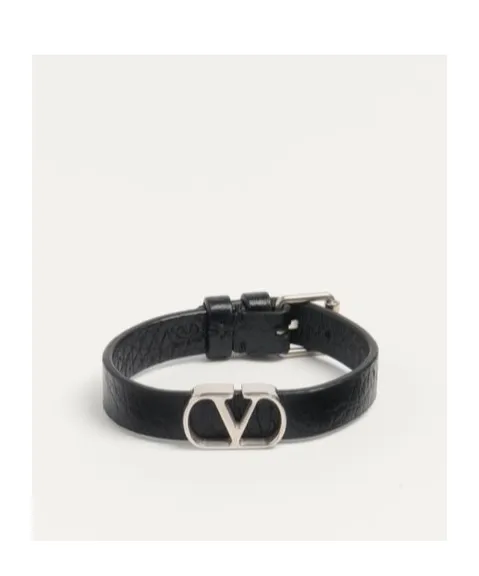 Vlogo Signature Buckled Bracelet