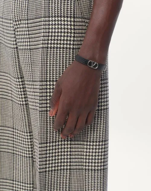 Vlogo Signature Buckled Bracelet
