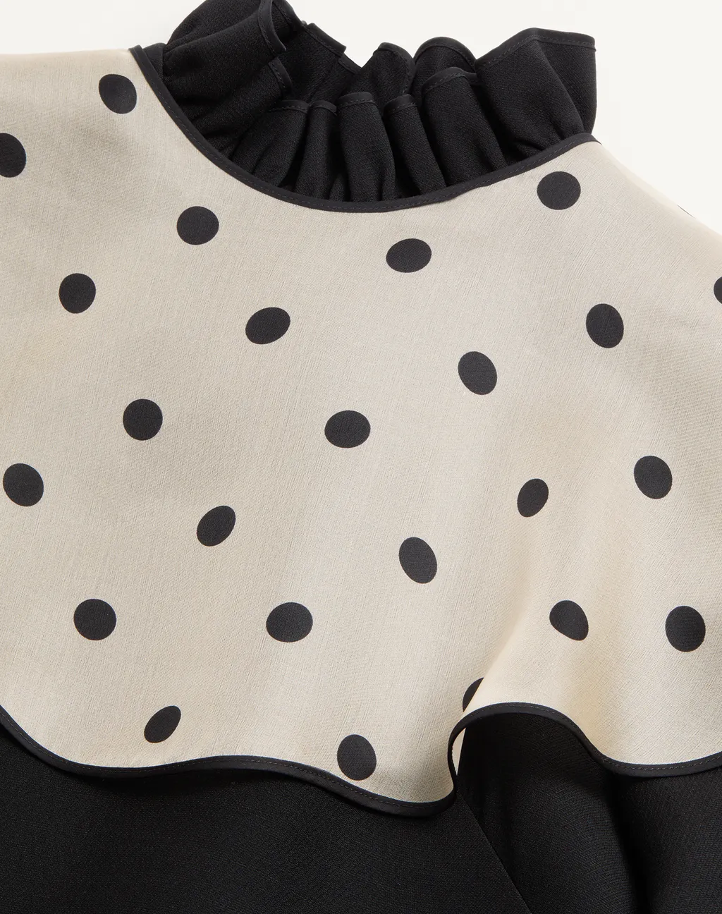 Crepe Couture High Neck Mini Dress