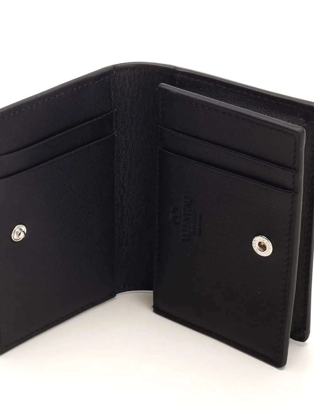 Lacquered Logo Mini Wallet