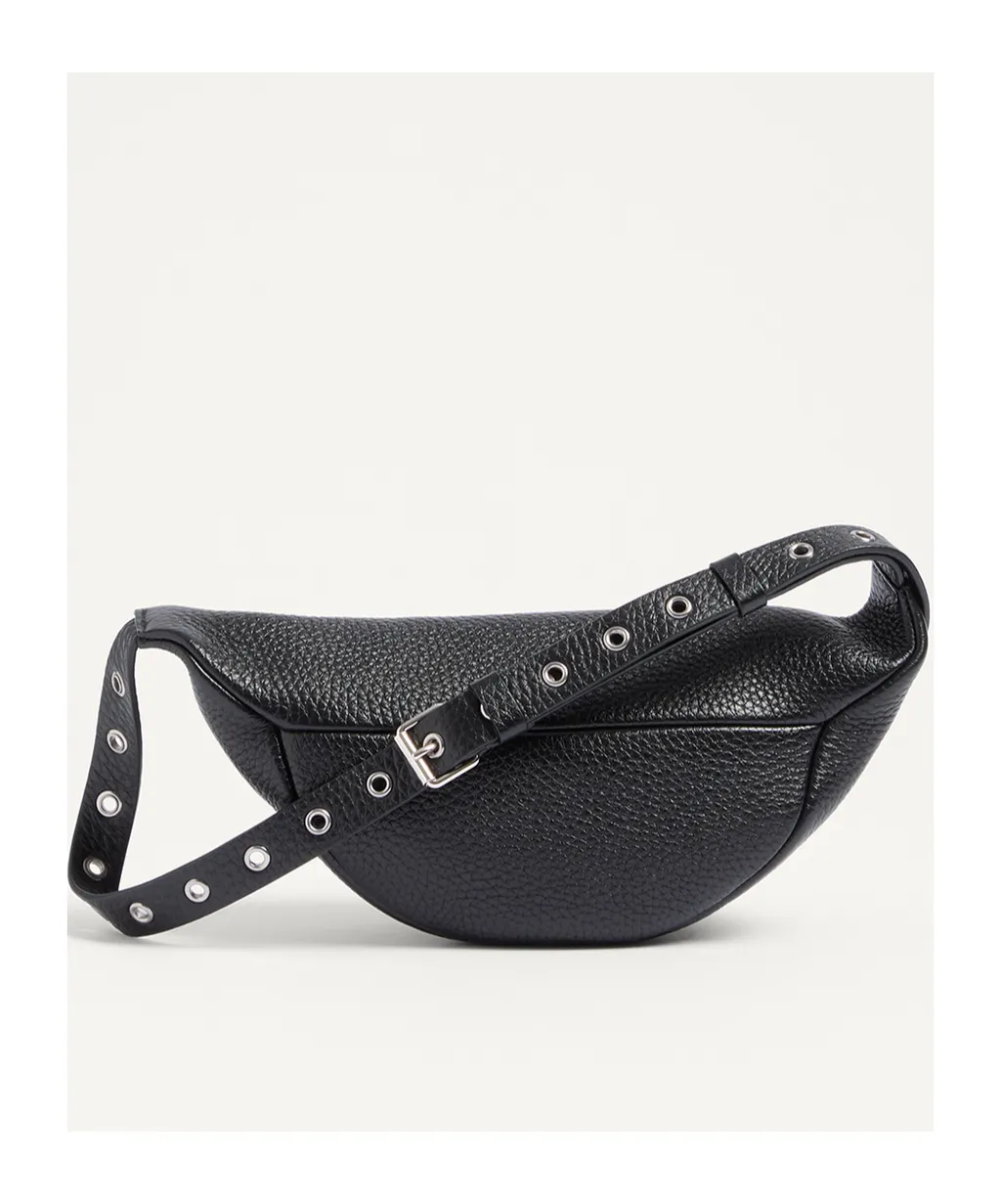 NellcÔTe Stud Embellished Zip-Up Belt Bag