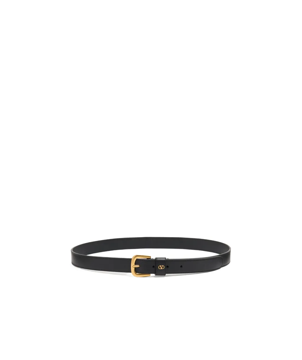 Vlogo Signature Buckled Belt