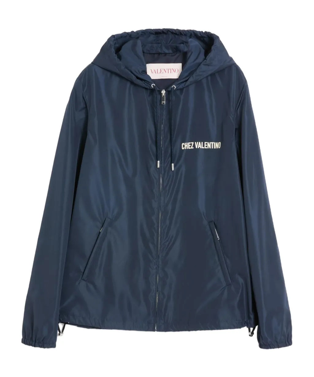 Zip-Up Drawstring Jacket