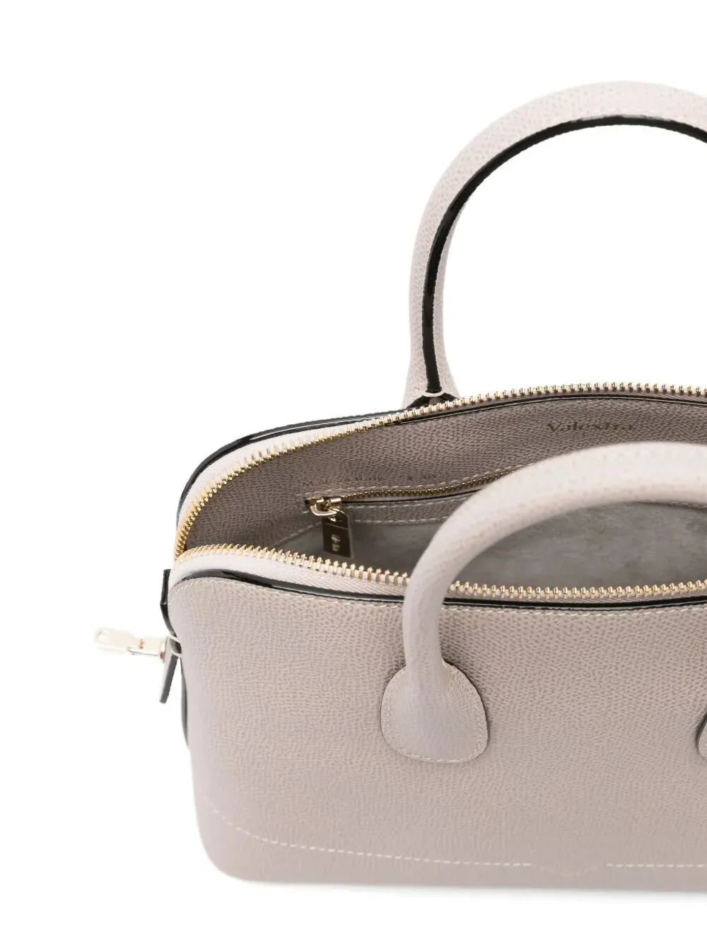 Mylogo Leather Tote Bag