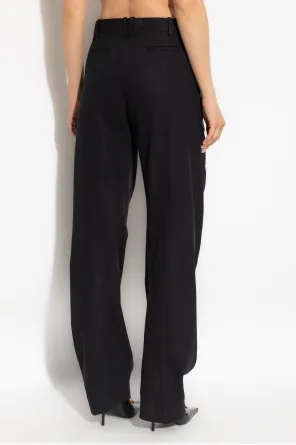 Medusa-Button Panel Trousers