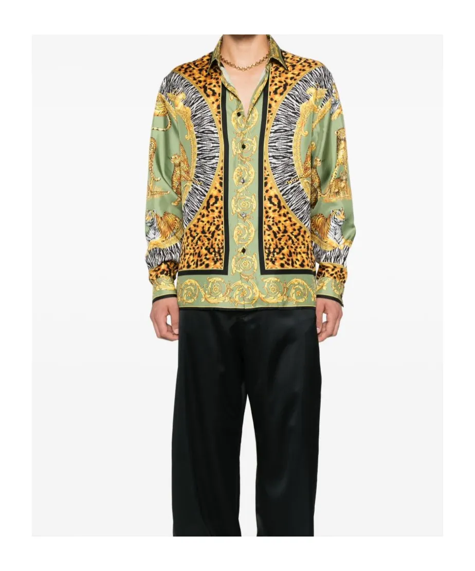 Mix-Print Shirt