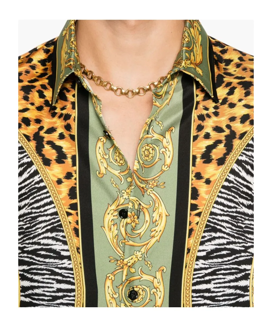 Mix-Print Shirt
